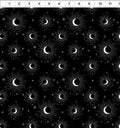 La Luna. Black silver moons