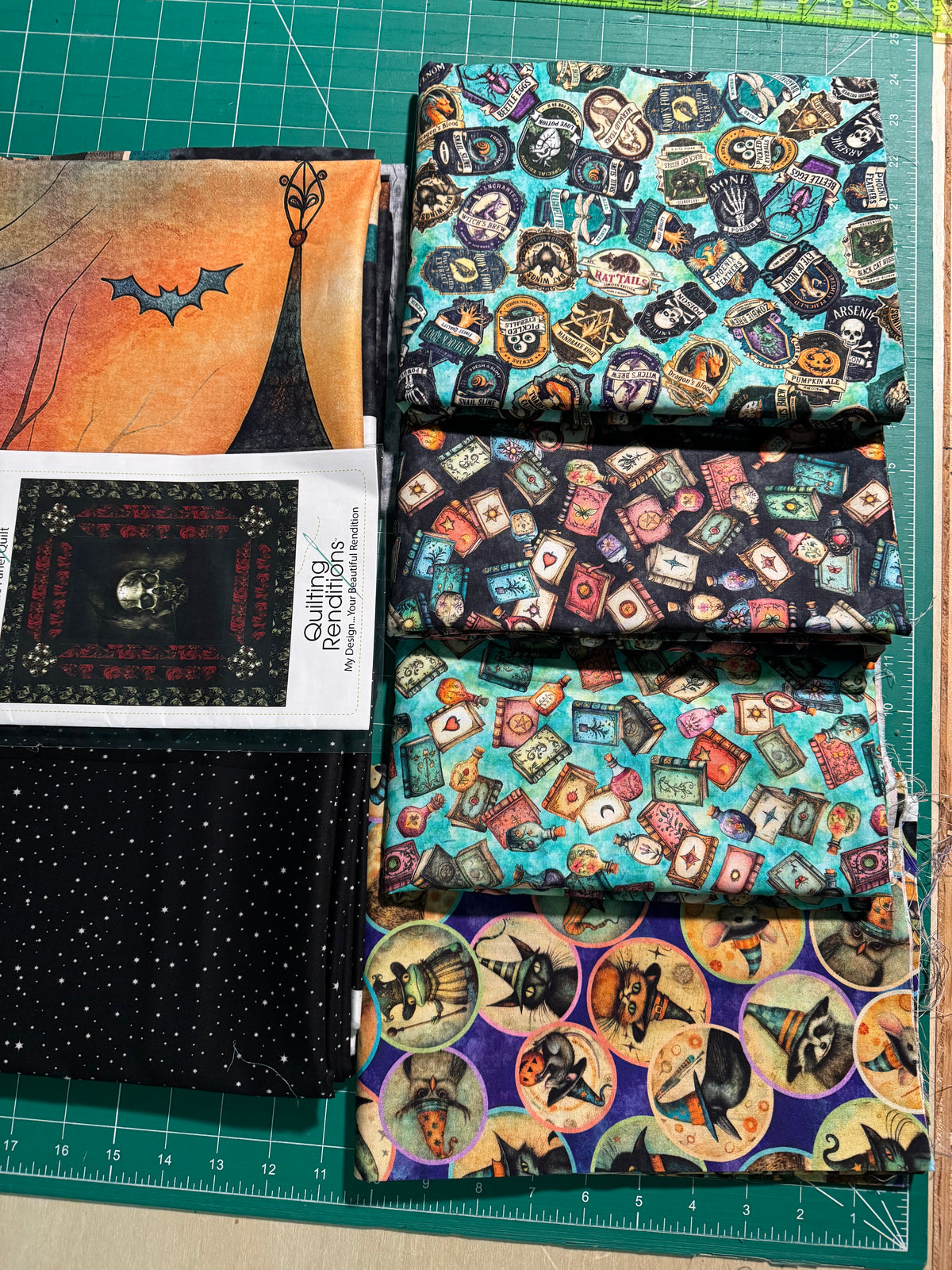 1. Sliders Quilt Kit. Witchy poo
