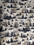 Darkly Enchanted. Graveyard. Sold by the half yard