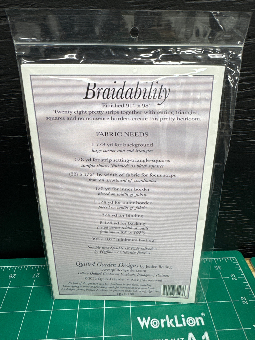2. Pattern. Braidability