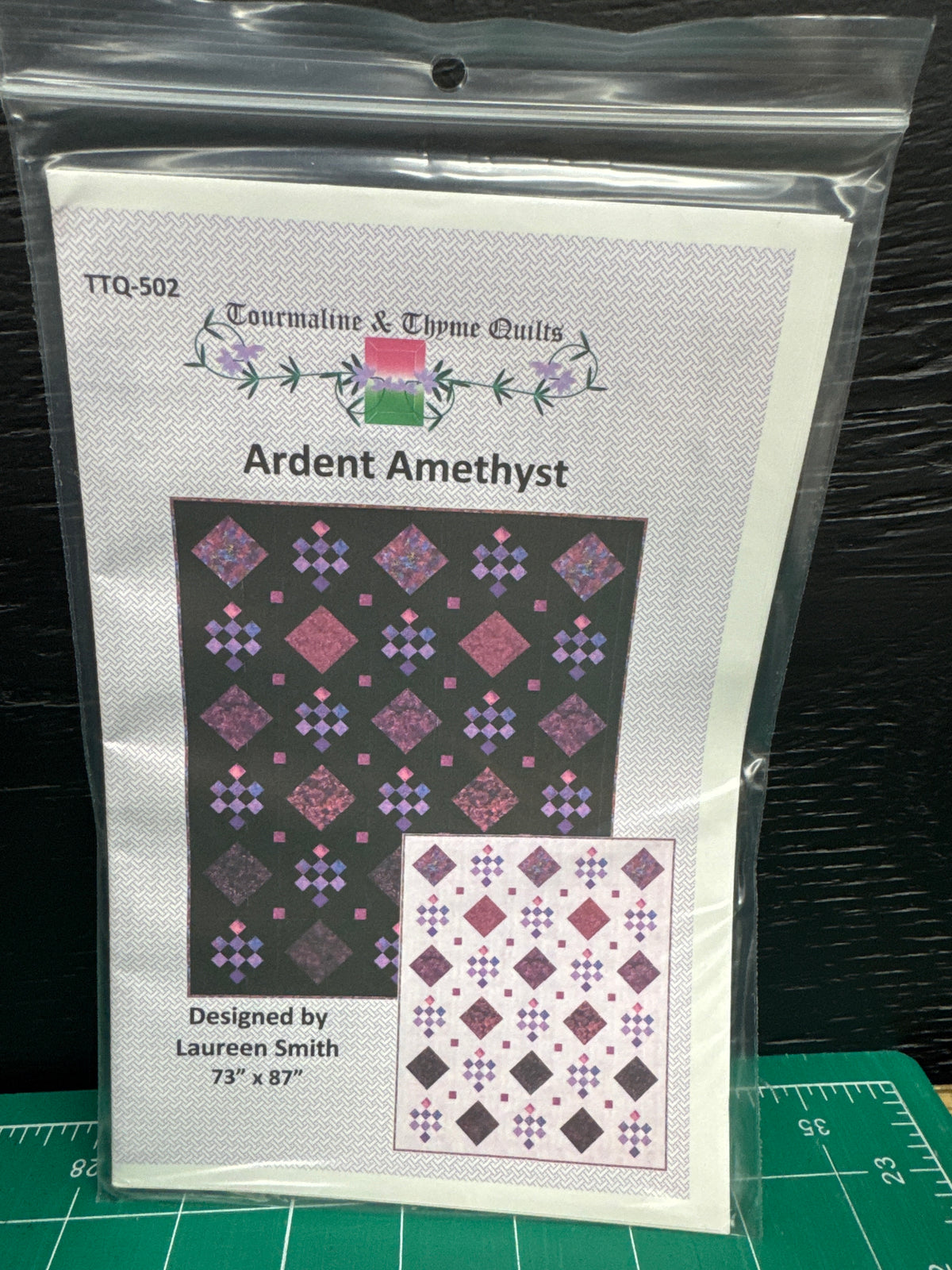 2. Pattern. Ardent Amethyst