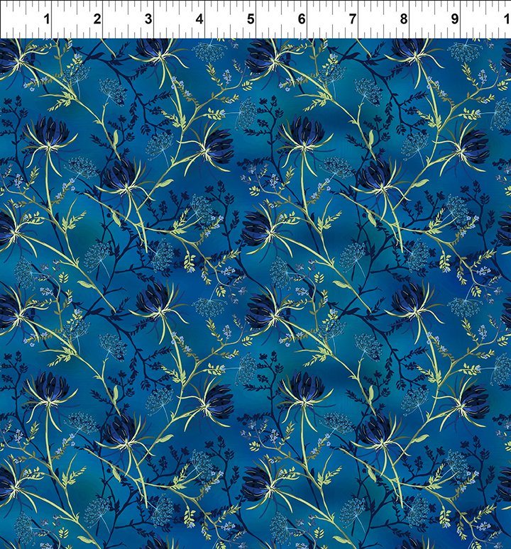 La Luna. Blue Night Blooms