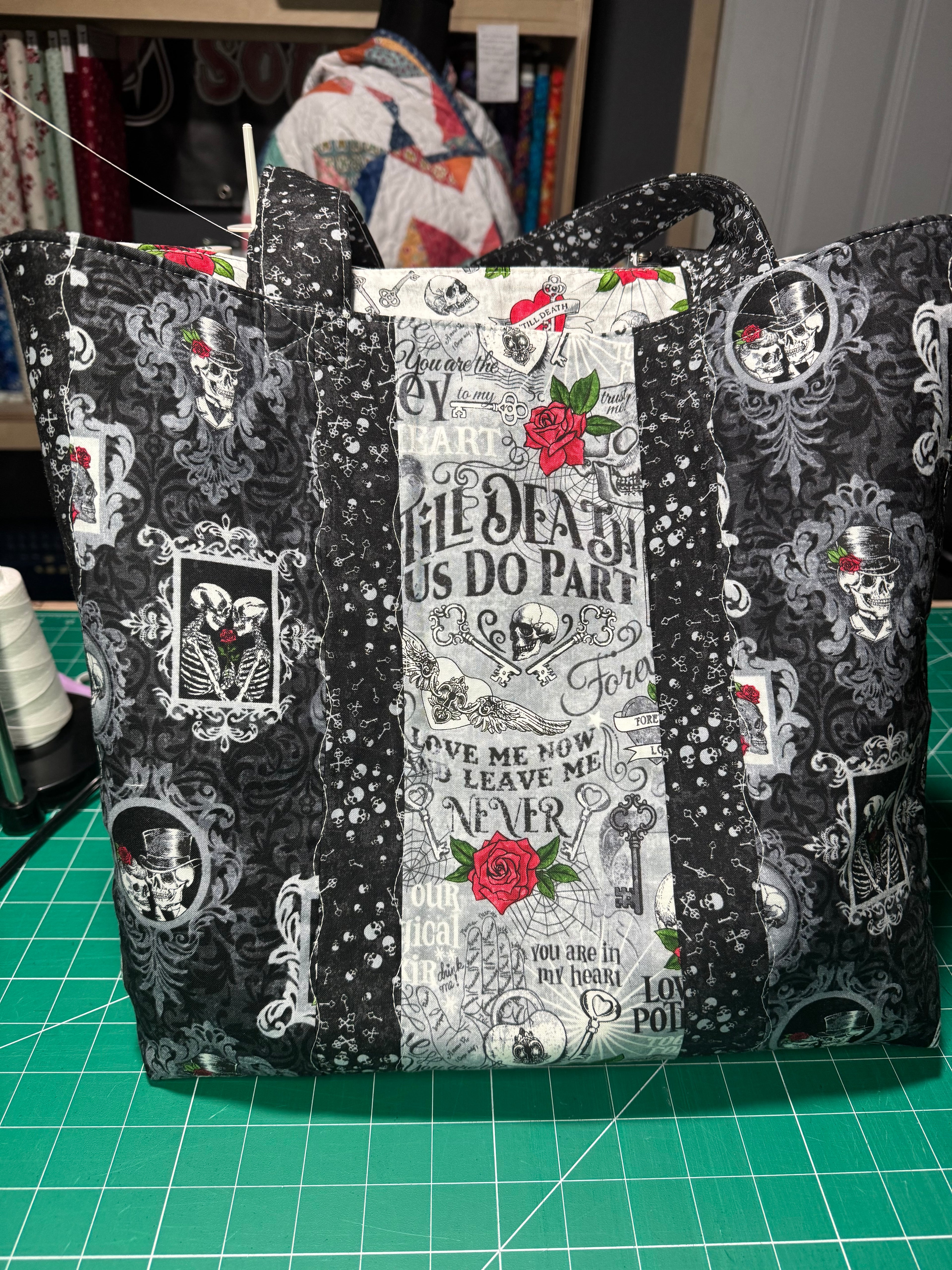 1 of a kind Till Death Us Do Part tote bag