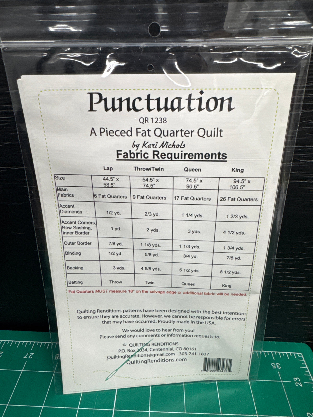 2. Pattern. Punctuation