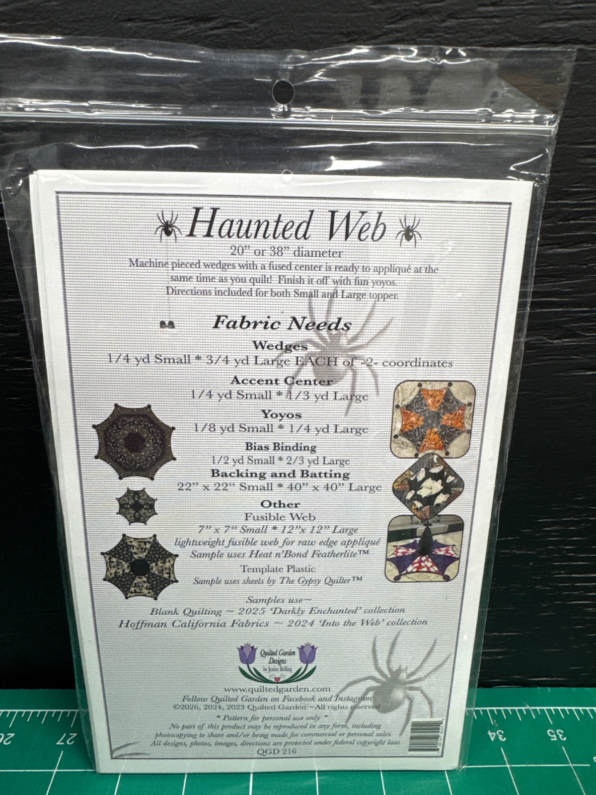 2. Pattern. Haunted Web
