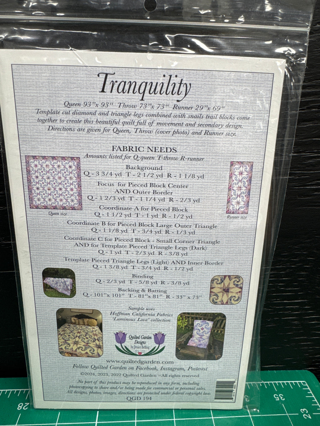 1. Pattern. Tranquility.