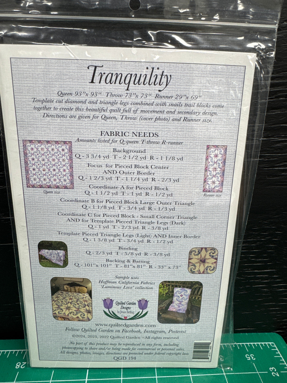 1. Pattern. Tranquility.