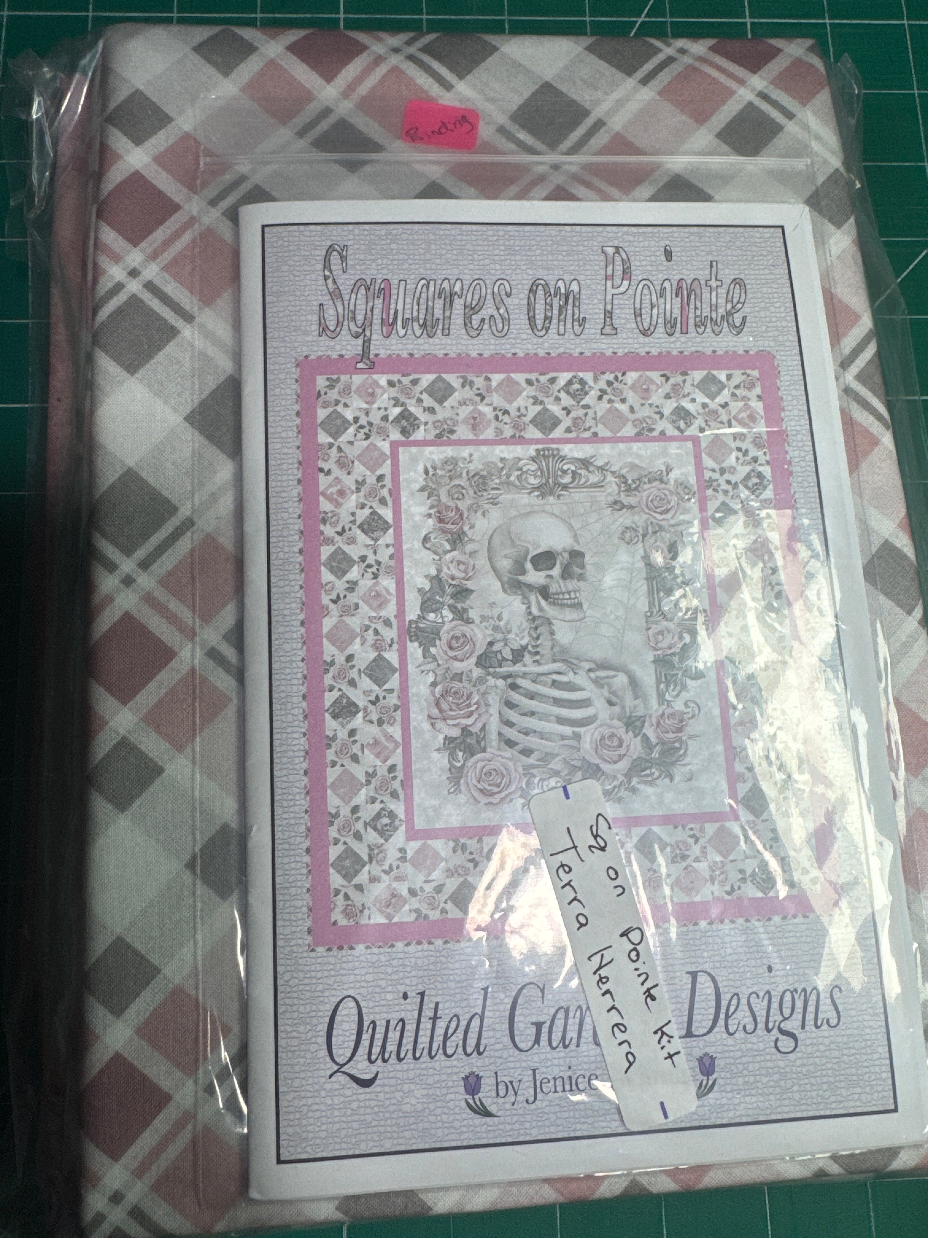 0. Terra’s Squares on Pointe quilt kit