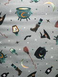 Witchy wicked toss. Sold by the half yard.