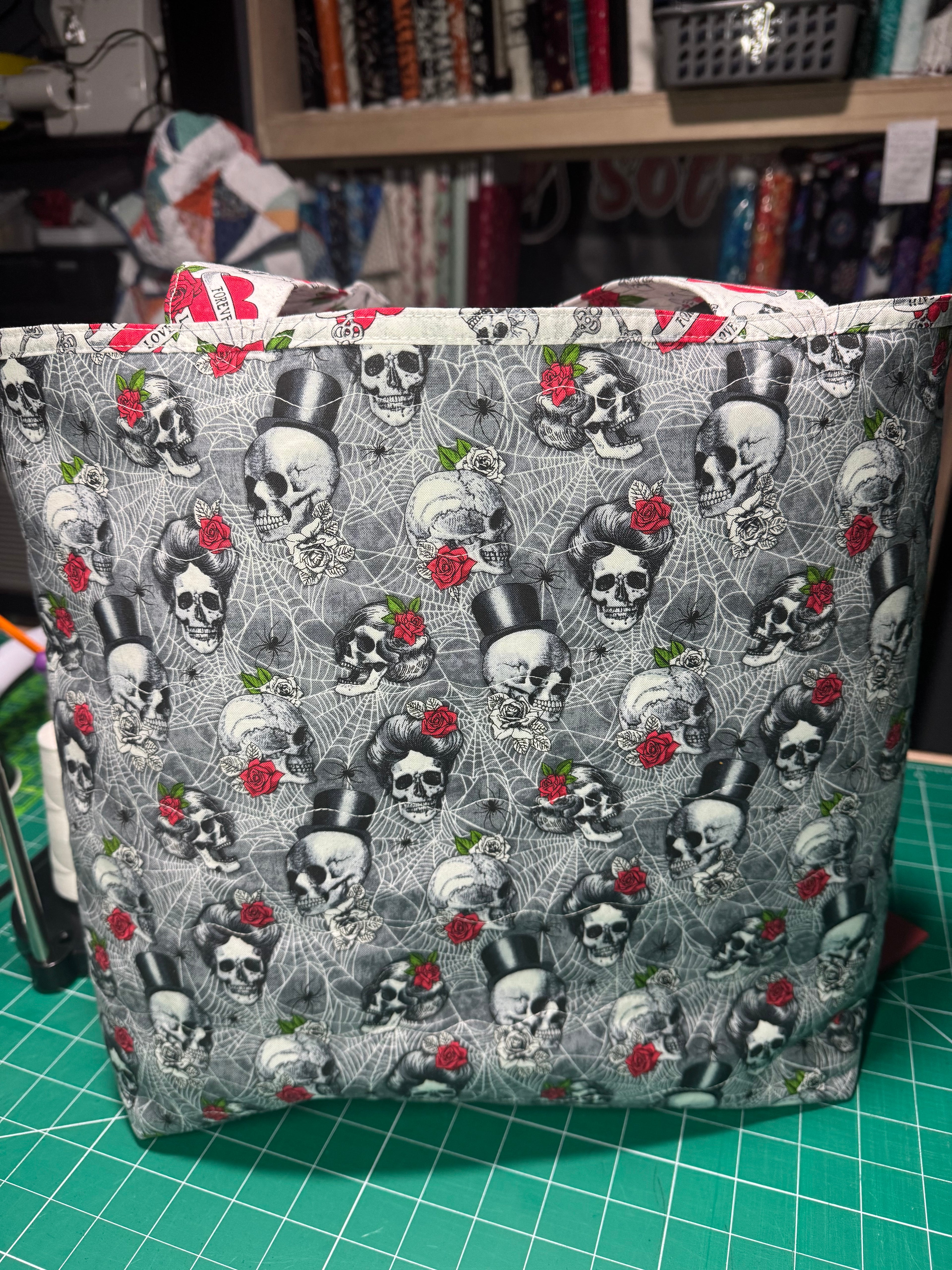 1 of a kind. Till Death Us Do Part tote bag