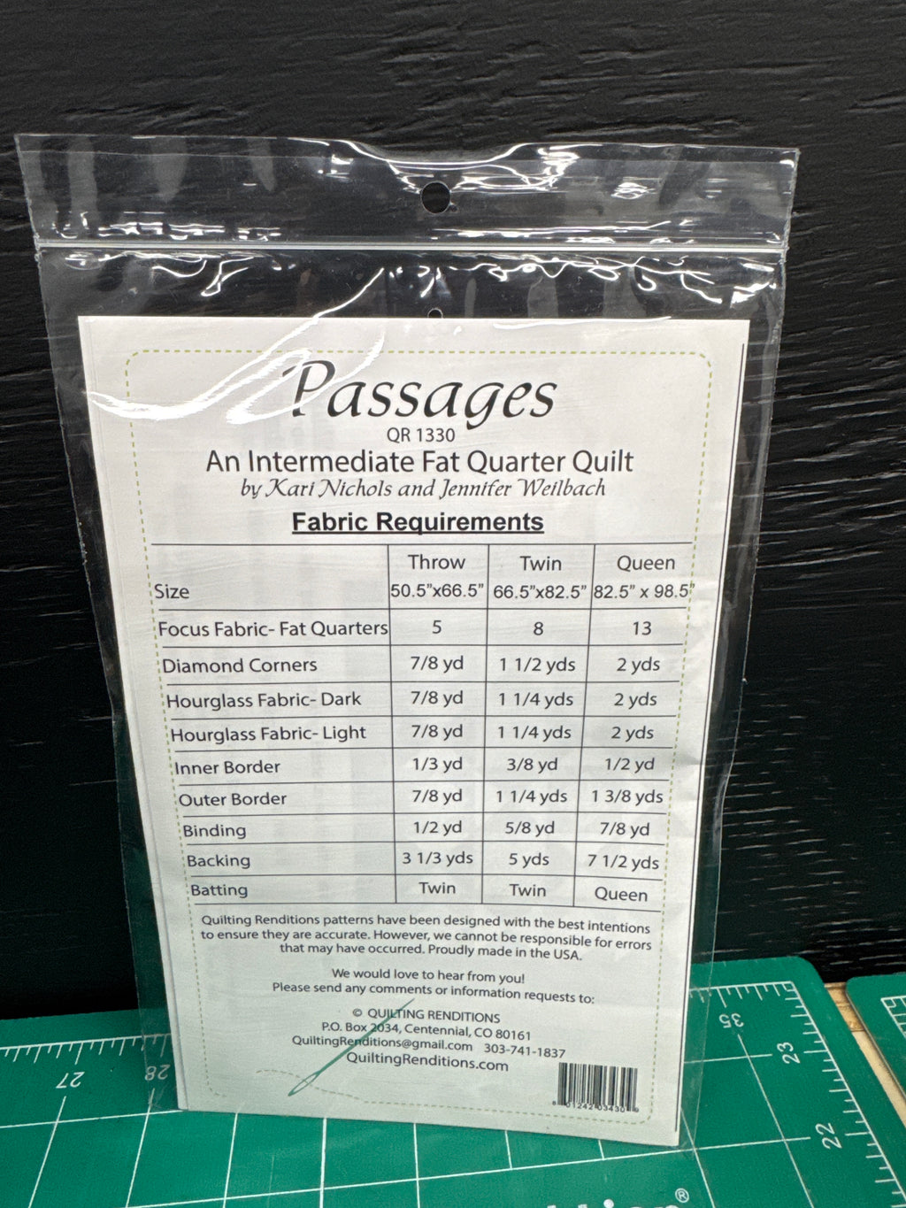2. Pattern. Passages