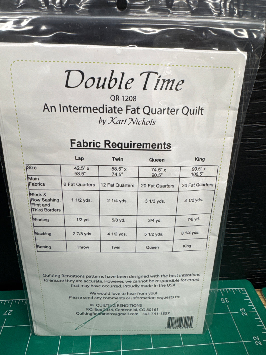 2. Pattern. Double Time