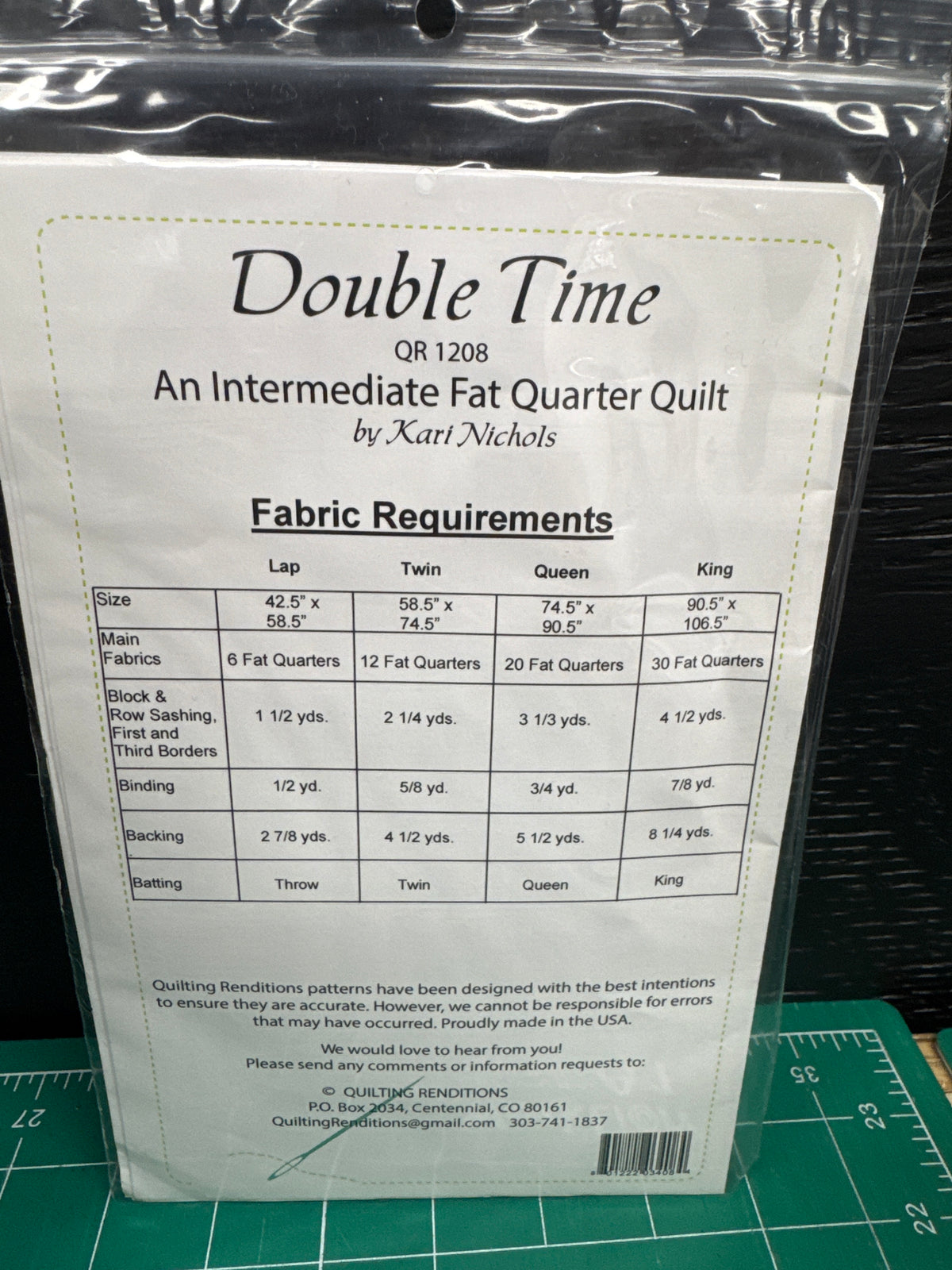 2. Pattern. Double Time