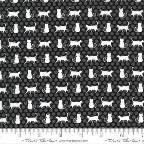 Midnight Magic 2 Black Cat Parade Sold by the yard