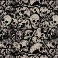 Scary Spice. Dem Bones. Sold by the half yard.