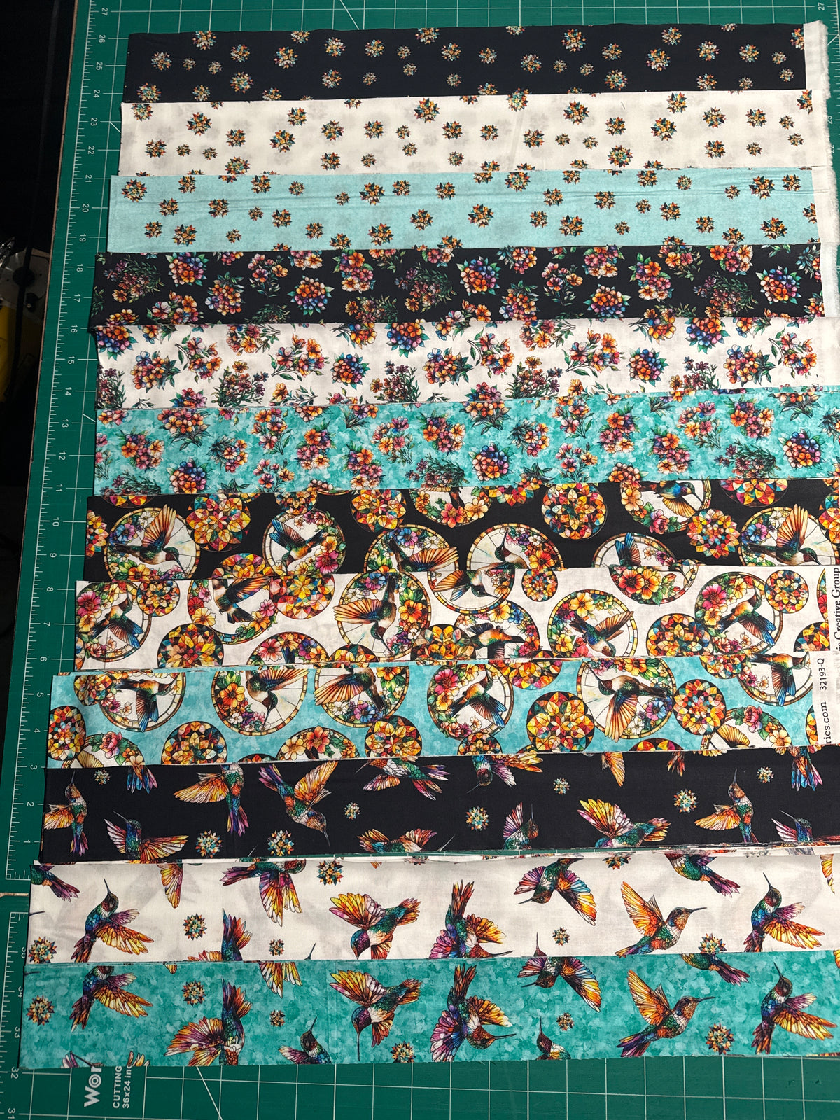 1. Rug roll kit. Flight of the Hummingbird