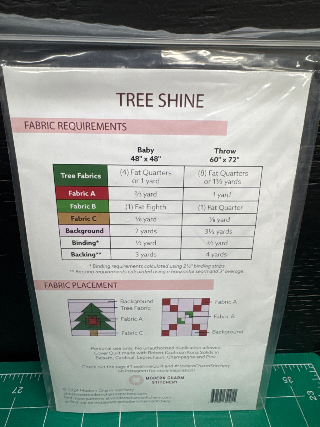 2. Pattern. Tree Shine