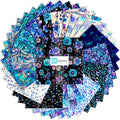 Fantasia. 42 print 10 inch layer cake. QT Fabrics.