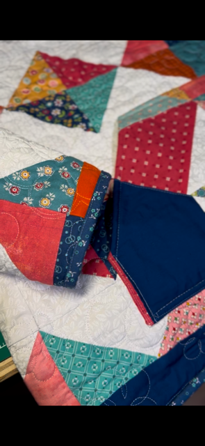 1 of a Kind Longarm Quilted Hoodie. Size Large. Made by Midnight Quilt Society.