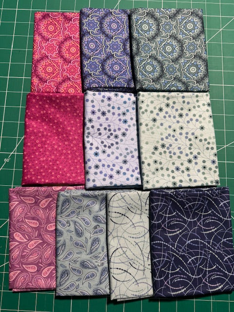 At Days End. Andover. Fat Quarter Bundle