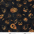 Scary Spice. Jack O'lanterns. Sold by the half yard