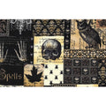 Nevermore Collage. Sold by the HALF yard.