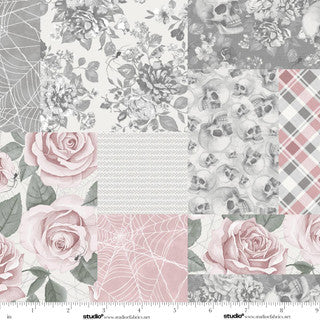 Pretty Scary Patchwork. Sold by the half yard