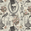 Boo-tiful Main Cream. Michael Miller. Sold by the half yard