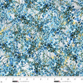 Behind Blue Eyes. Floral Spray. Sold by the half yard
