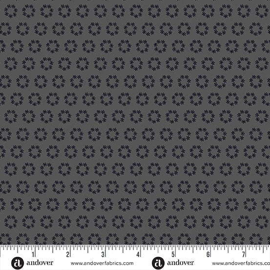 Century Grays. Wreath. Sold by the yard. Andover