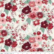 Love you always. Cream Main. Sold by the yard