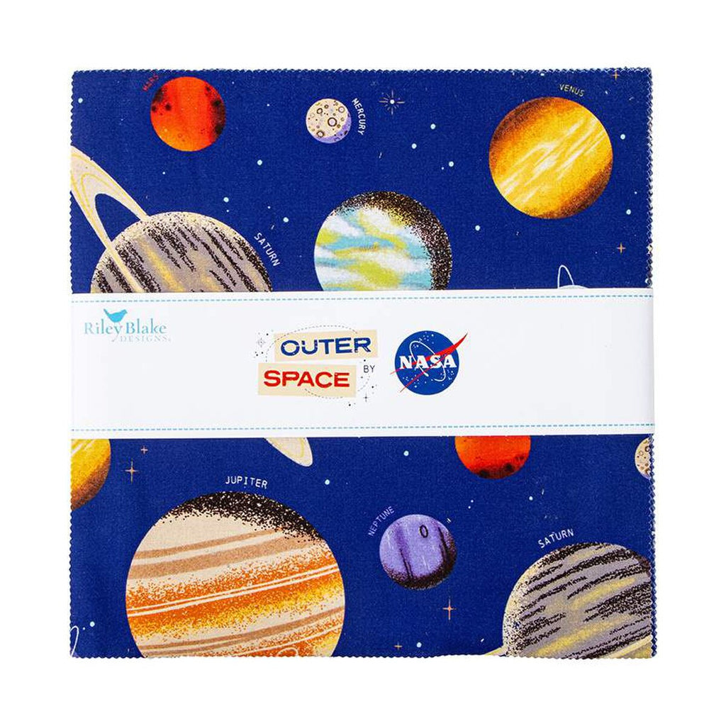 Outer Space 10 inch stacker. Riley Blake.